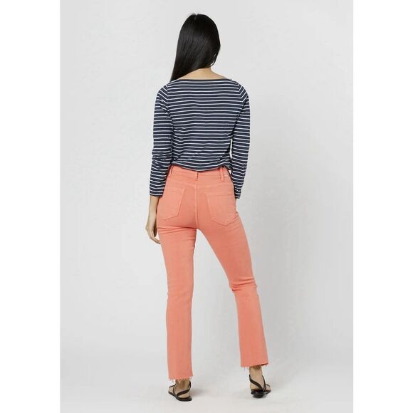 Mother The Hustler Ankle Fray - Size 25 - Persimmon - Picture 2 of 12